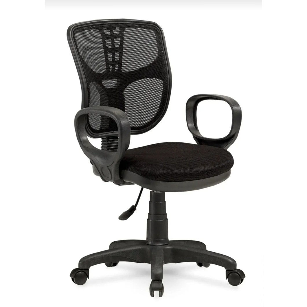 110001176116731.jpg Fonksiyoner Fly file kumaşlı çalışma koltuğu/ultra konforlu-siyah - Görsel 1