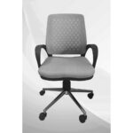 Alphina Auris Ergonomik Ofis / Büro ve Öğrenci Çalışma Sandalyesi – Koltuğu (Krom Ayaklı) - Görsel 2