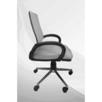 Alphina Auris Ergonomik Ofis / Büro ve Öğrenci Çalışma Sandalyesi – Koltuğu (Krom Ayaklı) - Görsel 3