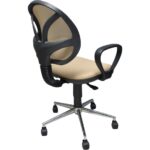 Alphina Nobby Ergonomik Ofis / Büro ve Öğrenci Çalışma Sandalyesi – Koltuğu (Krom Ayaklı) - Görsel 4