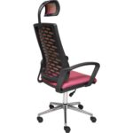 Alphina Sandora Ergonomik Ofis / Büro ve Öğrenci Çalışma Sandalyesi - Koltuğu (Krom Ayaklı) - Görsel 4