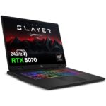 Game Garaj Slayer R9M3D XL-5070 C6 Amd Ryzen 9 9955HX3D 32GB Ram 1tb SSD RTX5070 17" Qhd+ 240Hz IPS Freedos Oyuncu Laptop - Görsel 3