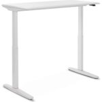 Nurus U-Do Sit&stand Yükseklik Ayarlı Hafızalı Bluetooth Kumandalı Çalışma Masası - Hdf Toz Boya Beyaz - Görsel 5