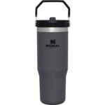 Stanley The IceFlow Flip Straw Pipetli Termos Bardak 0,89 LT Füme