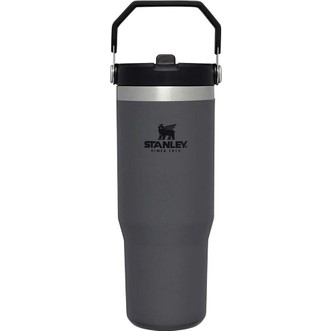 110001190749674-8.jpg Stanley The IceFlow Flip Straw Pipetli Termos Bardak 0,89 LT Füme - Görsel 1
