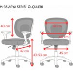 Drift Arya Çocuk Çalışma Sandalyesi - Görsel 8