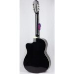 Barcelona LC 3900 CBK Cutaway Siyah Klasik Gitar - Görsel 2