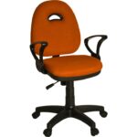 Türksit Kozmo Yönetici Koltuğu Plastik Ayak Turuncu - Görsel 2